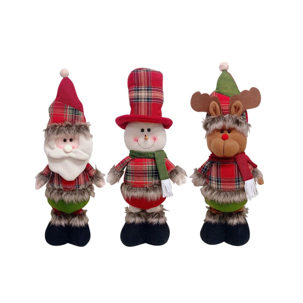 Muñecos de pie Navideños