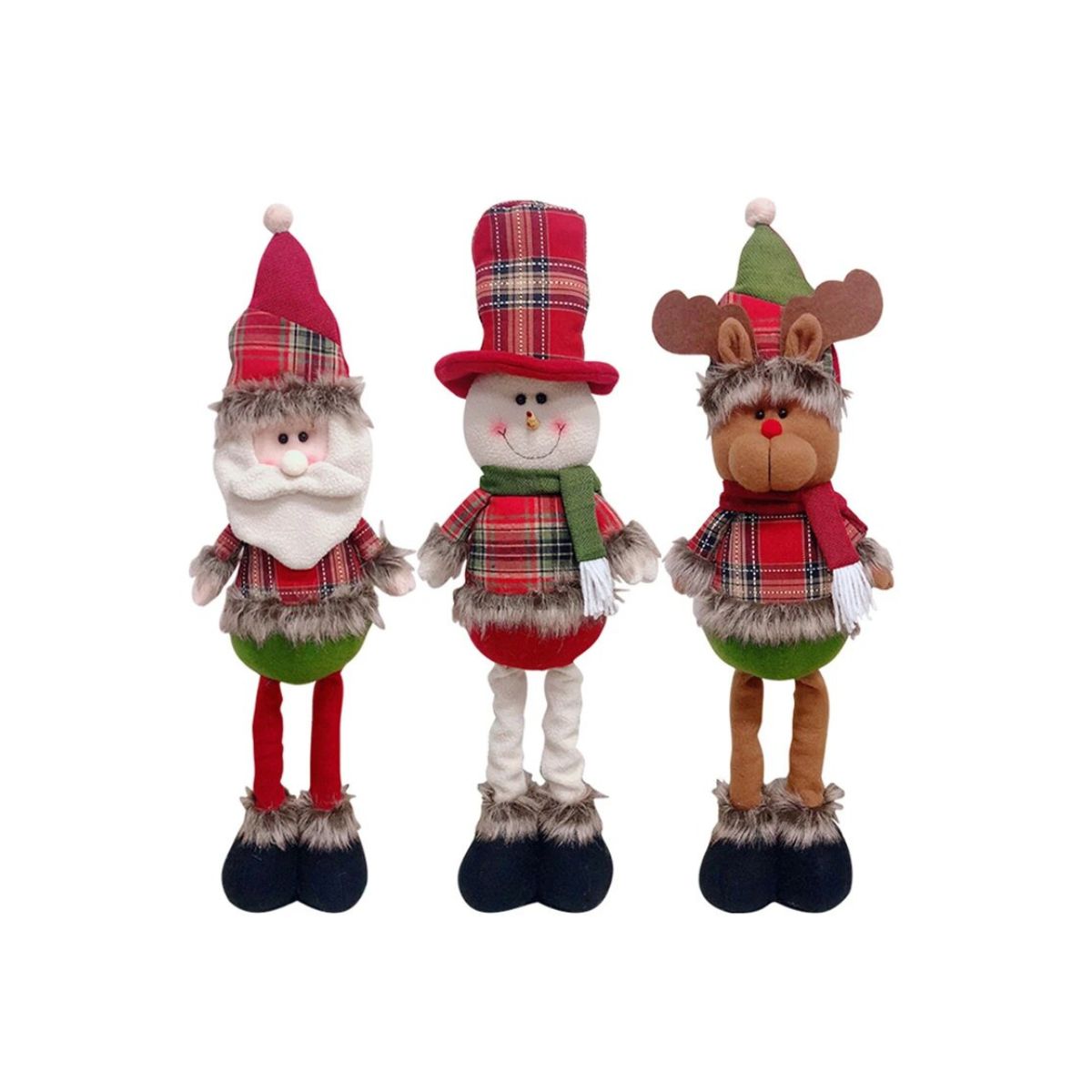 Muñecos de pie Navideños