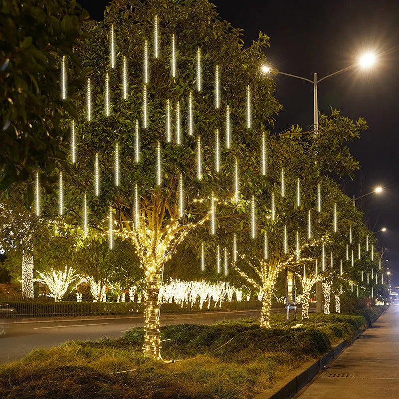 Lluvia De Meteoritos Led Navideña