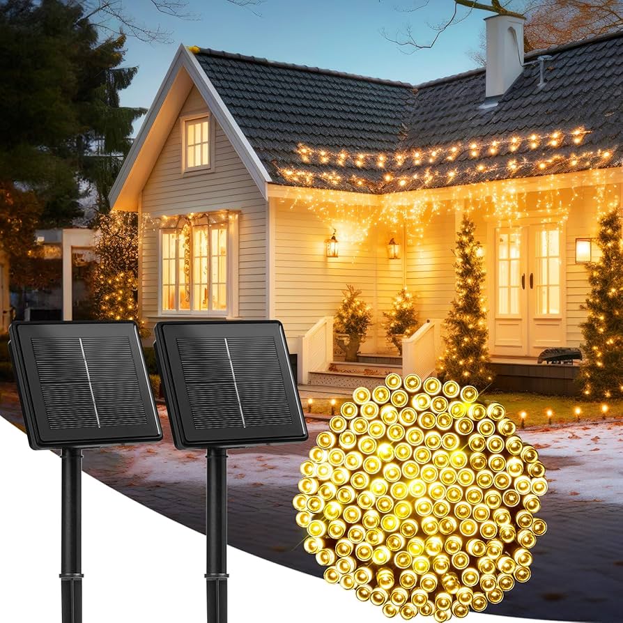 Guirnalda de Luz Solar de 200 LED